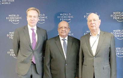 Forum économique mondial : M. Messahel, reçu à Genève par le président exécutif