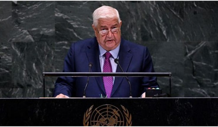 Syrie / Allocution de Walid al-Mouallem devant la 74ème session de l’Assemblée générale de l’ONU