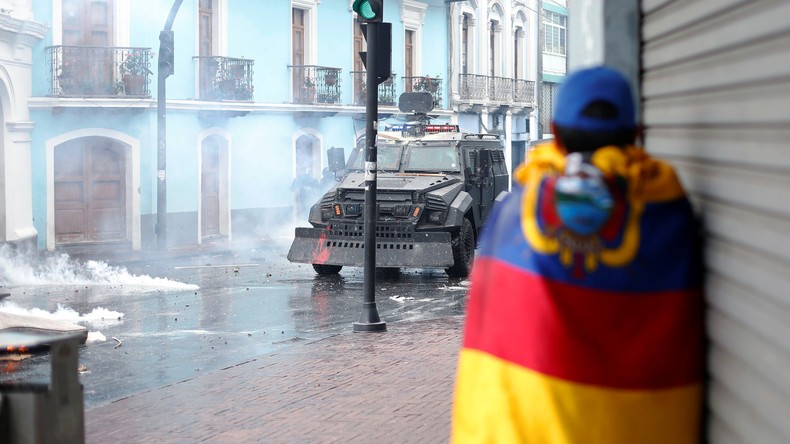 Equateur / Après avoir appliqué les plans du FMI, Moreno décrète l’état d’urgence face aux blocages
