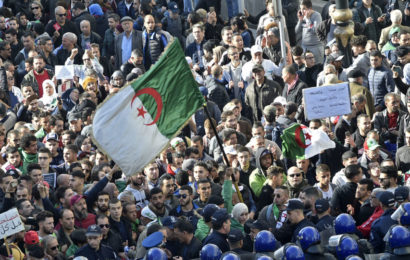 Une action de protestation à Alger à la veille de la présidentielle