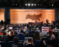 Russie / La 15e grande conférence de presse annuelle de Vladimir Poutine