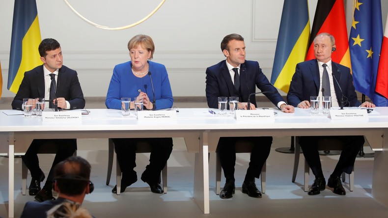 Sommet au «format Normandie» : les quatre dirigeants s’engagent à stabiliser l’est ukrainien