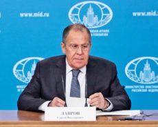 Russie / Conférence de presse annuelle de Sergueï Lavrov à Moscou