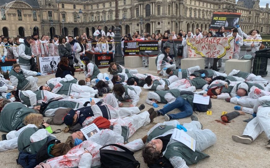 France / La police scientifique défie Castaner avec un mouvement social inédit – vidéos