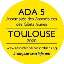 France / 5e Assemblée des Assemblées des Gilets Jaunes à Toulouse du 6 au 8 mars 2020