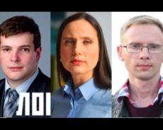 Portraits de 3 jeunes communistes russes