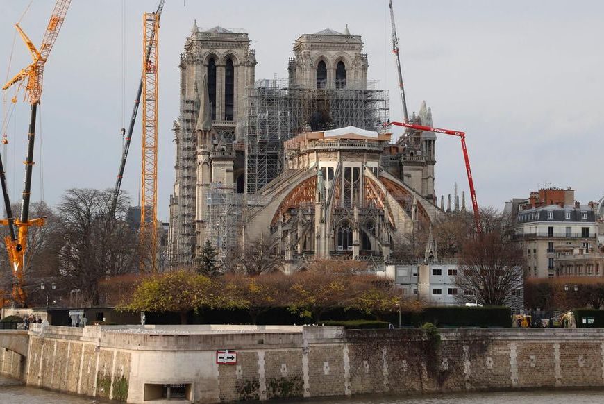 France / Un aperçu de la restauration de la cathédrale Notre-Dame