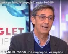 France / Emmanuel Todd invité par François Lenglet