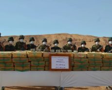L’armée algérienne a encore saisi plus de trois tonnes de cannabis à la frontière avec le Maroc – photos