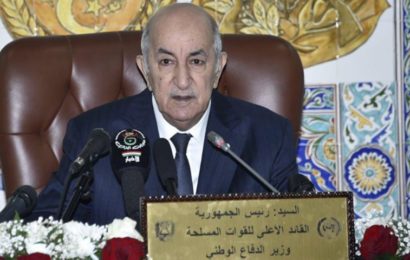 Algérie / Le président de la République hausse le ton et avertit les lobbies ciblant l’armée : «Votre combat est désespéré»