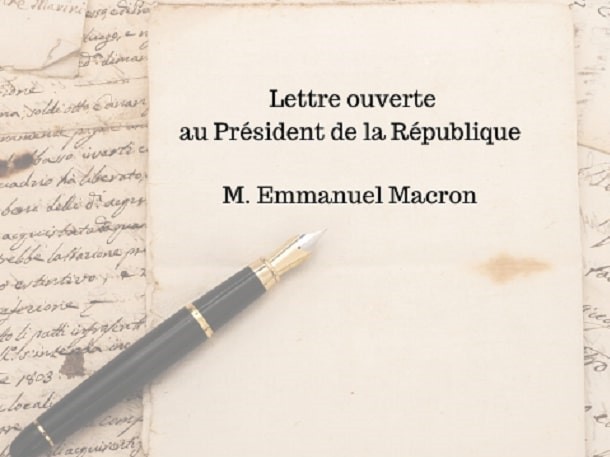 France / Lettre ouverte à monsieur Macron et au gouvernement