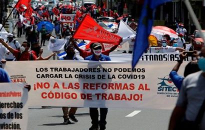 Manifestation au Panama : « Les travailleurs ne peuvent pas porter le fardeau de la crise COVID-19 »