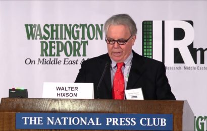 Dr. Walter L. Hixson : « Israël est incontestablement un régime d’apartheid »