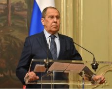 Conférence de presse du chef de la diplomatie russe et de son homologue libyen