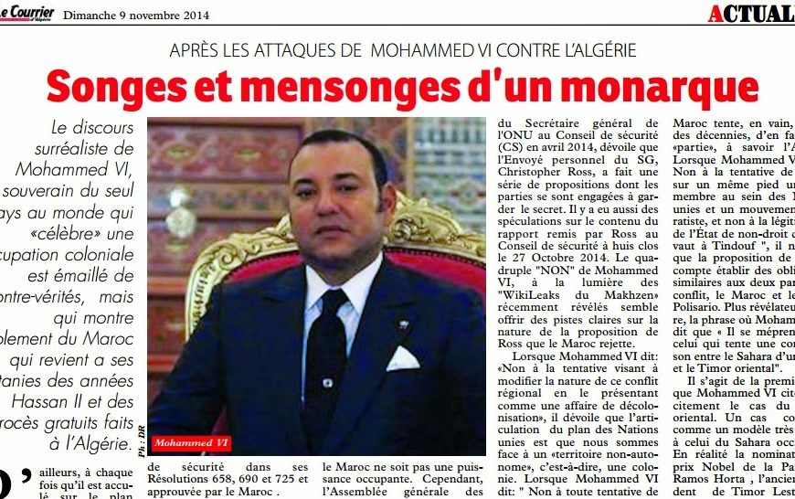 Les songes et mensonges de Mohammed VI