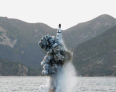 Missile balistique tiré par un sous-marin: la dissuasion nucléaire nord-coréenne crédible