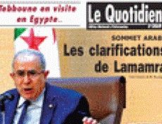 Sommet arabe : Les clarifications de Lamamra