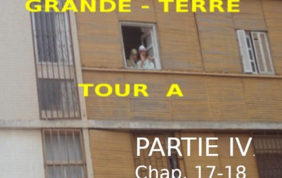 Roman : « GRANDE TERRE, TOUR A » de Kadour Naïmi – partie IV, chap. 17-18