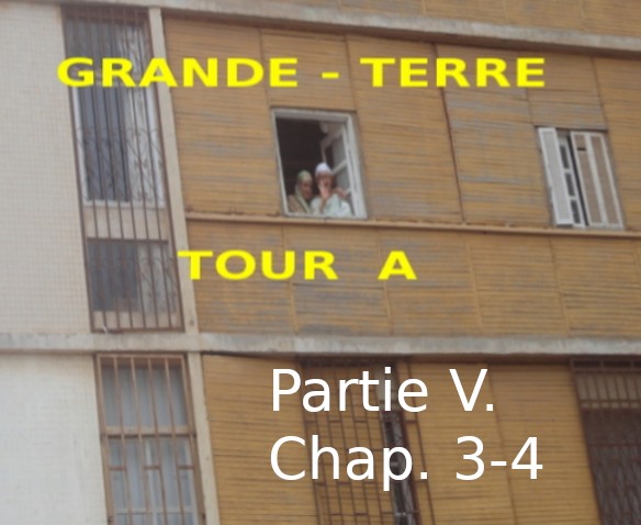 Roman : « GRANDE TERRE, TOUR A » de Kadour Naïmi – partie V, chap. 3-4