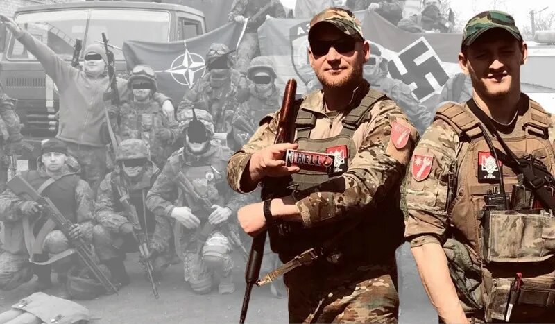 Ukraine : De nombreux fascistes américains combattent aux côtés des bataillons nazis ukrainiens contre les Russes