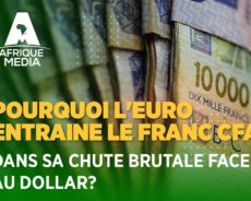 POURQUOI L’EURO ENTRAINE LE FRANC CFA DANS SA CHUTE BRUTALE FACE AU DOLLAR ?
