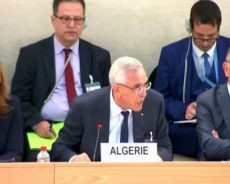 L’engagement de l’Algérie en faveur du renforcement et de la protection des droits de l’homme souligné