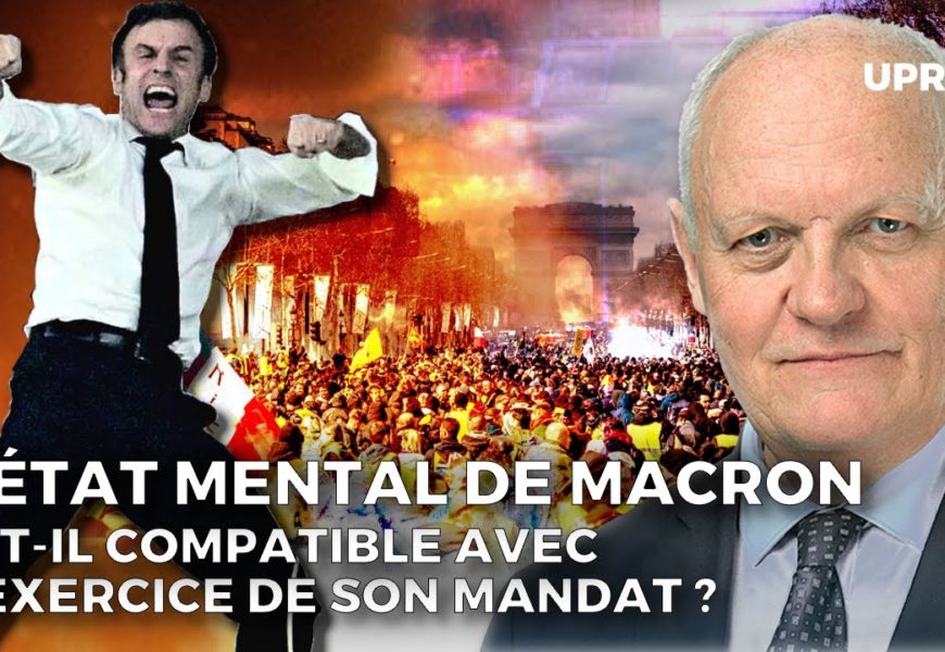 François Asselineau : L’état mental de Macron est-il compatible avec l’exercice de son mandat ?