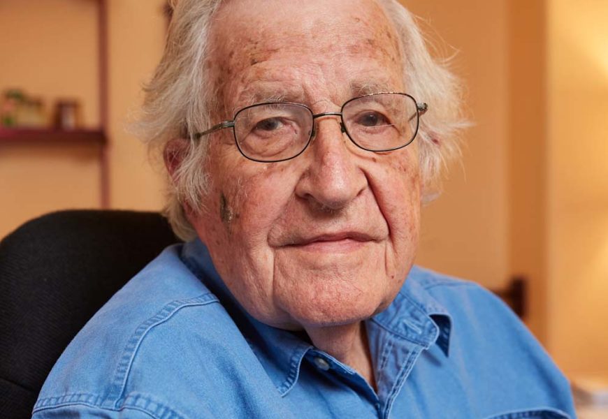 Noam Chomsky : « Un autre monde est possible, à nous d’en faire une réalité »