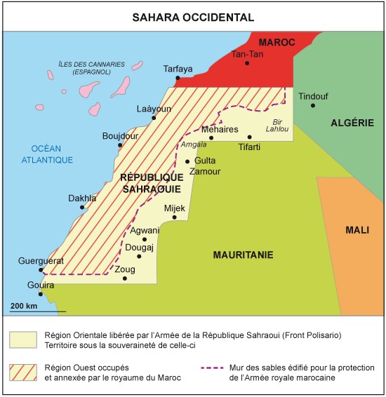 Enjeu du conflit au Sahara occidental