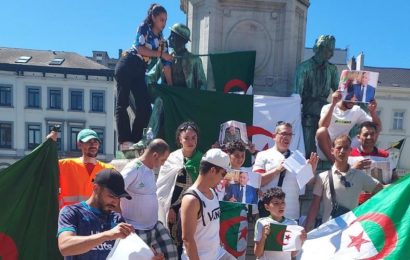 Des Algériens organisent un sit-in à Bruxelles à la veille de la Fête de l’indépendance