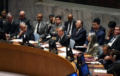 La Chine préside la réunion de haut niveau du Conseil de sécurité sur la question palestino-israélienne