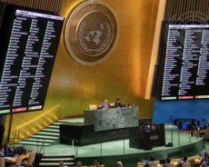 L’Assemblée générale pour l’adhésion pleine et entière de la Palestine à l’Onu