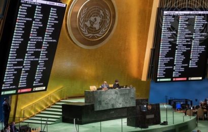 L’Assemblée générale pour l’adhésion pleine et entière de la Palestine à l’Onu