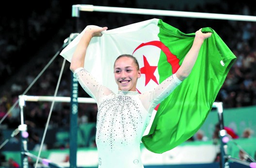 Championne olympique aux barres asymétriques : Kaylia Nemour, une Algérienne en or