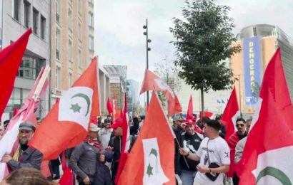 Le PNR manifeste à Bruxelles pour exiger le départ de l’occupation du Rif par le Maroc Le PNR manifeste à Bruxelles pour exiger le départ de l’occupation du Rif par le Maroc
